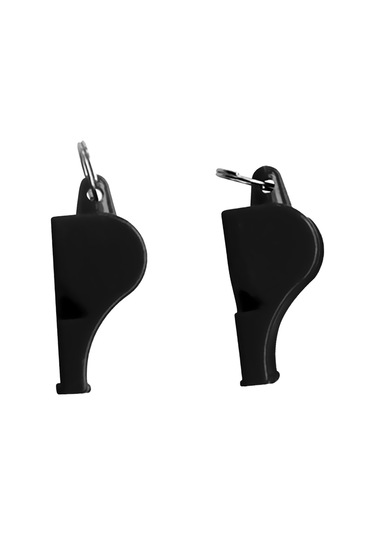 Dolıty Acil Durumda Hayatta Kalma Plastik Düdük Deniz Siyah