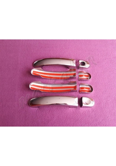 Woc Chrome Vw Caddy Krom Kapı Kolu 2004-2014 4 Kapı Paslanmaz Çel
