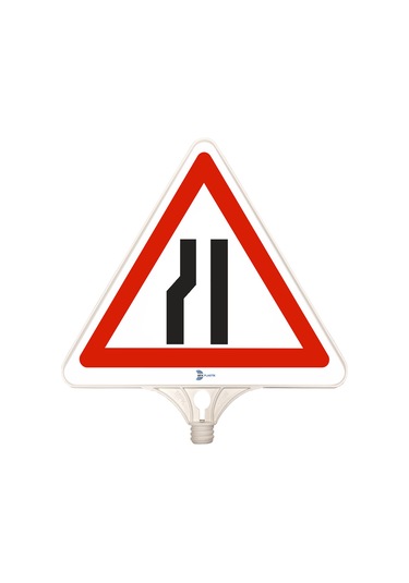 MFK 9204 Tek Taraflı Soldan Daralan Yol Tabelası