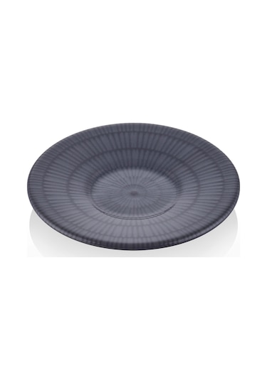 The Mia Noon Çay Tabağı 6lı Set Gri 13 Cm
