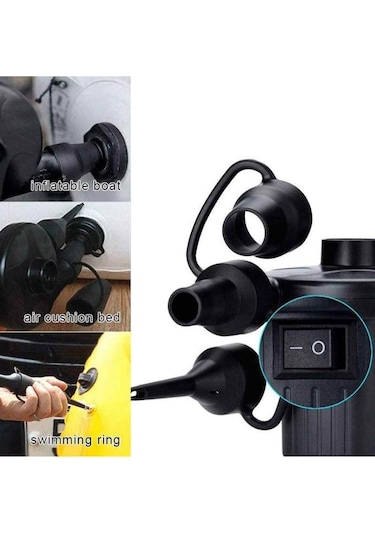 Elektrikli Hava Pompası Şişme Yatak Havuz Vakumlu Poşet Hava Komp