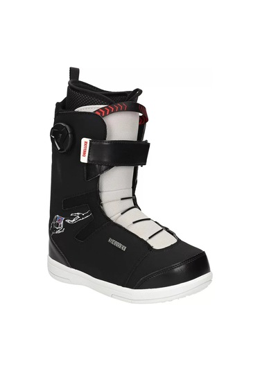 Deeluxe Rough Diamond Junior 2023 Snowboard Botları Siyah - Beyaz