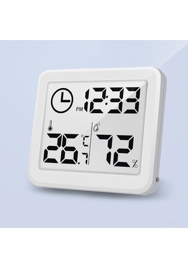 Folinda Mini Dijital Odalar İçin Sicaklık Nem Ölçer -10 C 70 C, 20% 99% Rh Pil İle Teslim Edilir