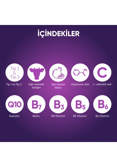 Voop Collagen Beauty Tip 1 ve Tip 3 10 Saşe