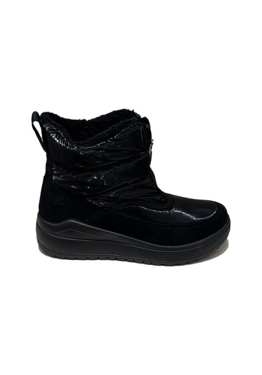 Bot Kadın Diğer 6390 6j Jacalu Textile Upper And Synt Leather-pu Sole Black Siyah
