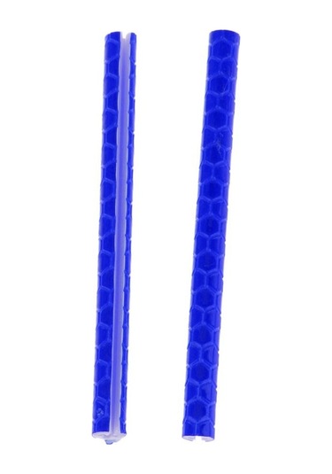 Soulader Bisiklet Tekerleği İçin Yansıtıcı Reflektör Çorap Dolgu, Güvenlik Amaçlı Bisiklet Aksesuarı, Mavi Renk Mavi