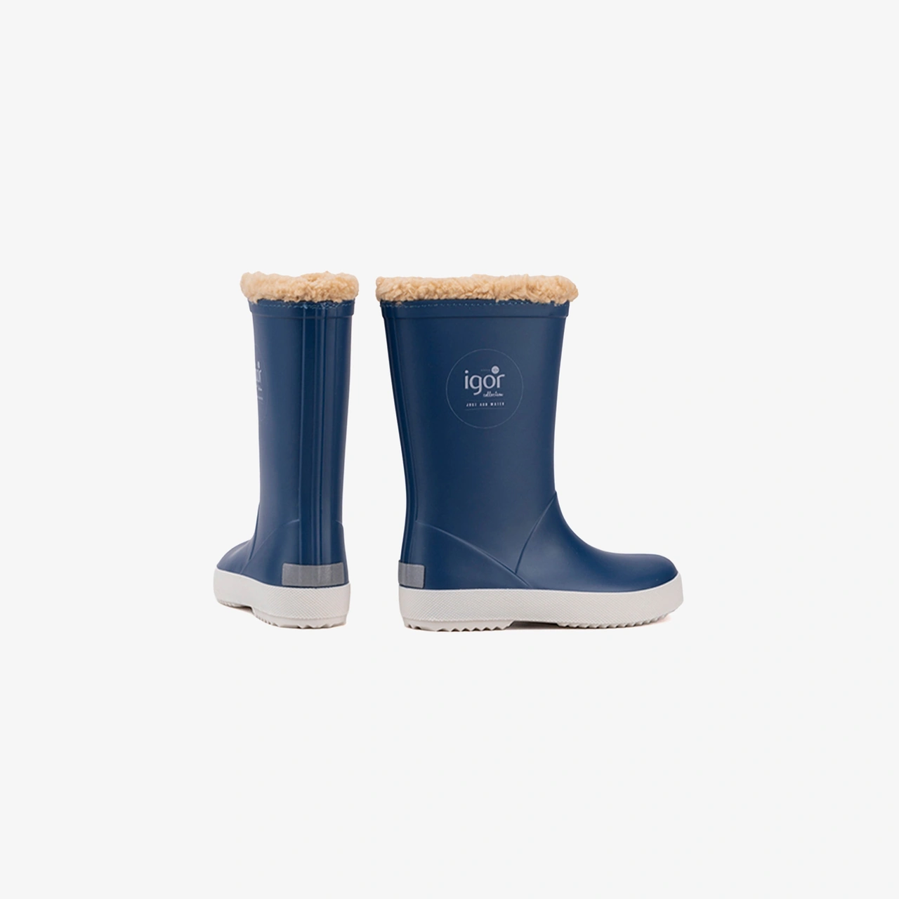 Igor Splash Nautico Borreguito Çocuk Mavi Yağmur Çizmesi W10207 Mavi