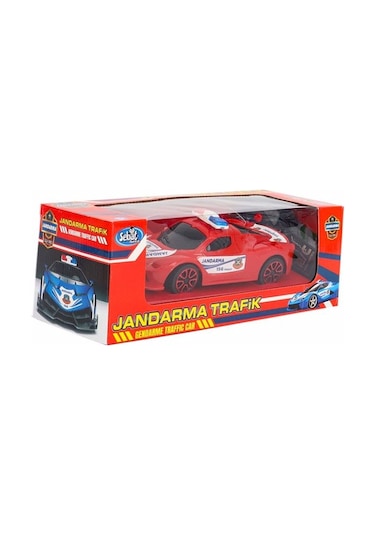Uzaktan Kumandalı 2 Fonksiyonlu Jandarma Aracı Kırmızı