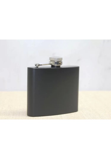 Tekli Siyah 5 Oz Matara Alk3898 Çok Renkli