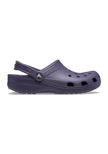 Crocs Classic Unisex Terlik 10001c Mor - Siyah