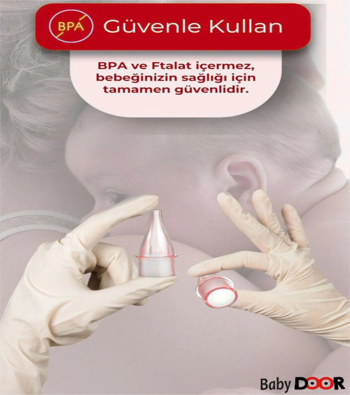 3'lü Paket Nasal Burun Aspiratöru Tek Kullanımlık Filtreli Yedek Uç 30 Adet 3pk 10