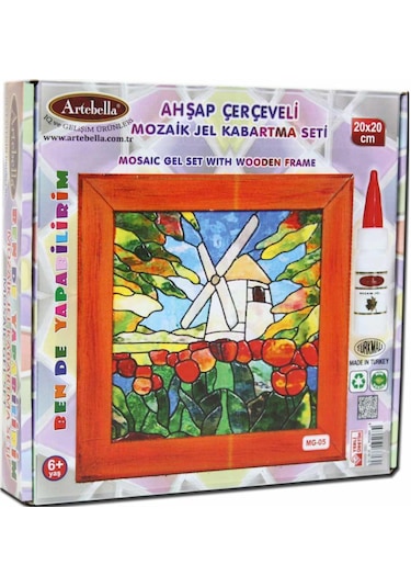 Mg-05 Artebella Jel Mozaik Kabartma Seti 20x20 Cm