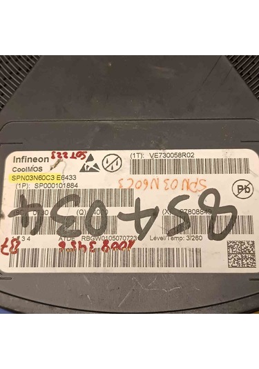 Spn03n60c3 0.7a 650v Sot223 Mosfet Transistör 4 Adet