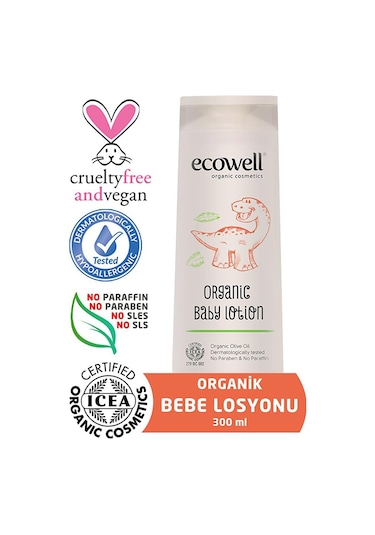 Ecowell Bebek Losyonu 1 x 300 Ml