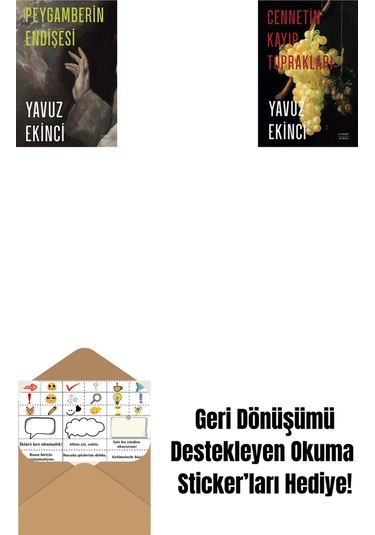 Peygamberin Endişesi + Cennetin Kayıp Toprakları + Okuma Sticker'ları