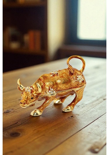 Dekoratif Boğa Figürü