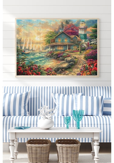 Anatolian 2000 Parçalık Puzzle - Mavi Konak 3964