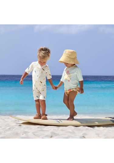 Lassig Surfboards Uv Korumalı Mayo Sea Salt Beyaz