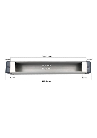 15 Modül Euro Donatılmamış Euro Bürotik Blok Boş