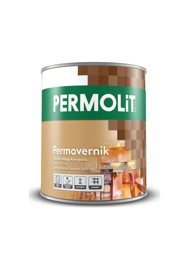 Permolit Vernikli Ahşap Koruyucu Renk Ve Litre Seçiniz