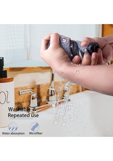 Yaozixa Mutfak Lavabo Fuarçesi Su Sızıntısı Önleyici, 4 Adet, 15x5.3 İnç, Mikrofiber Su Emici Pad, Banyo Ve Araçlarda Kullanım