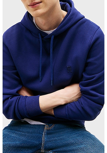 Tommy Hilfiger Erkek Sweat Mw0mw39371 C7g Mavi Mavi Tommy Hilfiger Erkek Sweat Mw0mw39371 C7g Mavi Mavi