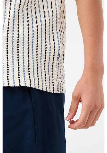 Loft Lf2036023 Erkek Kısa Kollu Polo T-shirt Mavi