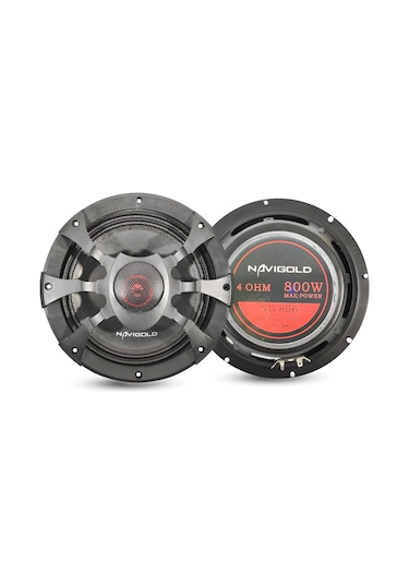 OTO MIDRANGE 20CM 800W 2 ADET NAVIGOLD NG-806
