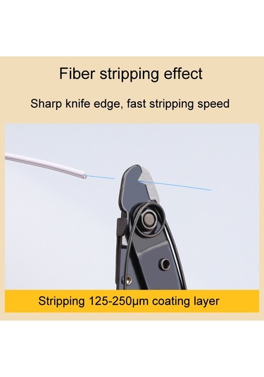 Sones Fiber Optik Tek Çeneli Miller Pense Kablo Kaplama Soyucu Sarı