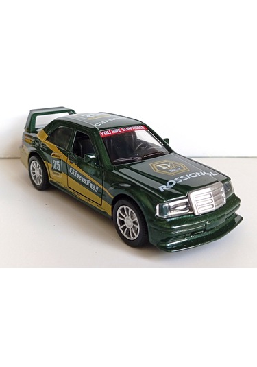 Dianomi 1:36 Ölçek Sesli Işıklı Metal Çek Bırak Mercedes Benz 190