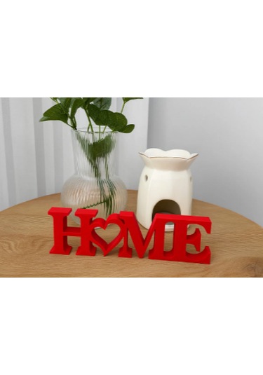 Razmo Dekoratif Masa Üzeri Şık Home Yazısı 22 Cm Uzunluk 01