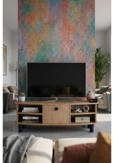Tv Sehpası 136 Cm Kapaklı Raflı Çok Amaçlı Televizyon Ünitesi Salon Oturma Odası Vienna 5014 Atlantk Bej Tv Sehpası 136 Cm Kapaklı Raflı Çok Amaçlı Televizyon Ünitesi Salon Oturma Odası Vienna 5014 Atlantk Bej