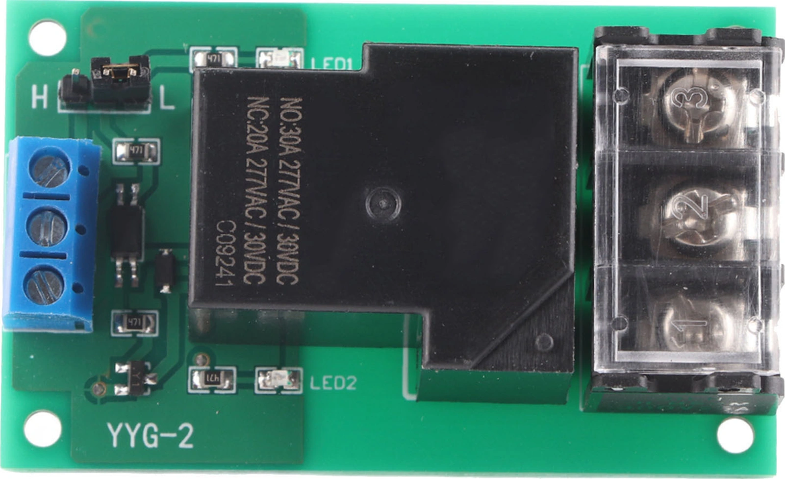 Tenfowee Tek Yollu 30a Röle Modülü - Optik Kopple İzole - Yüksek/düşük Seviye Tetikleyici - 12vdc - Yüksek Güçlü - Yyg-2