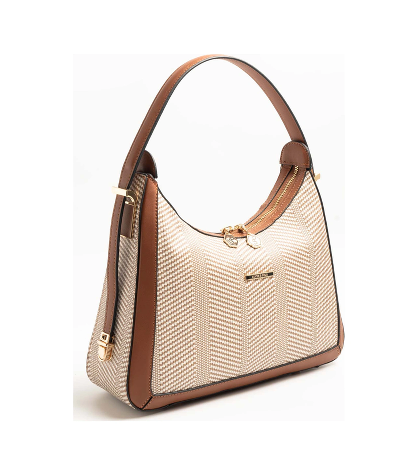 Silver Polo Kadın Omuz Çanta 1187 Bej - Taba