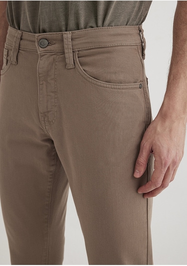 Mavi - Marcus Kahverengi Comfort Gabardin Pantolon 0035189452 Kahverengi