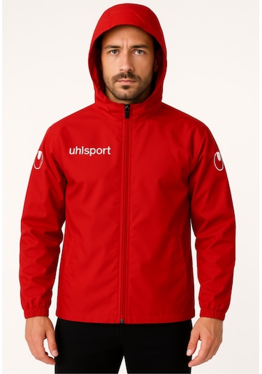 Uhlsport Play Erkek Kırmızı Yağmurluk 1101750 Kırmızı