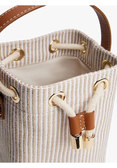 Tommy Hilfiger Premium Plaj Kadınçantası Bej