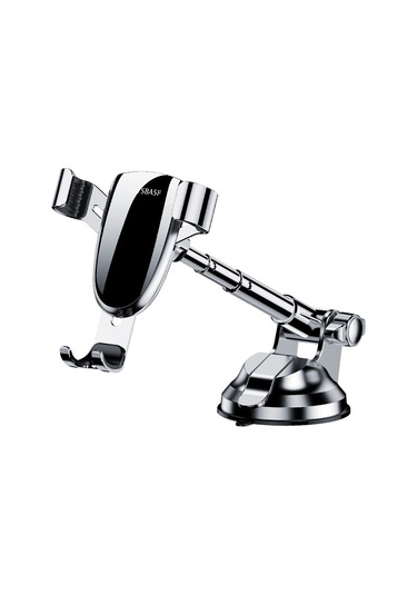 Sones Oatsbasf 03513 Telefon Araba Manyetik Teleskopik Braket Vantuz Tipi Navigasyon Cep Telefon Braketi Grafit Siyah