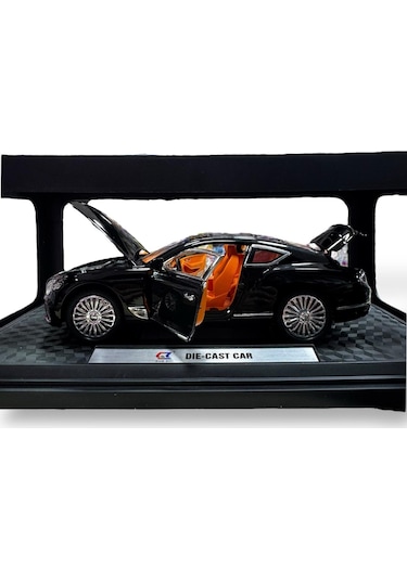 1:24 Metal Model Koleksiyon Araba Bentley Siyah 21 Cm Cz140b