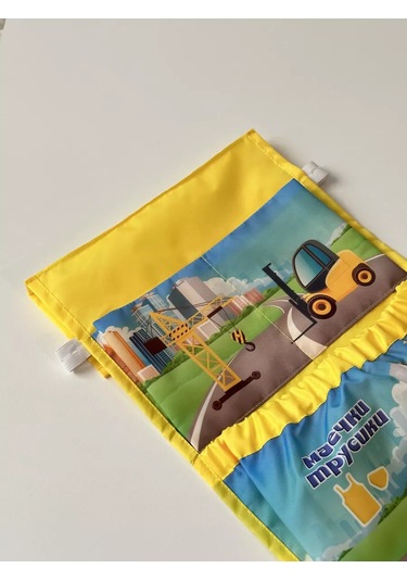 Karmasek21 Timofey Adlı Anaokulu Dolabı İçin İsimli Cepli Askı 232886084 Gri