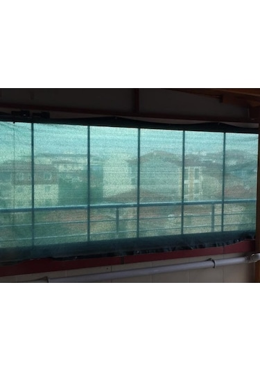 Morilu Kamp Gölgelik File - Yeşil Teras Filesi - 75'lik Şeritli Halkalı File Gölgelik - Havuz Gölgeliği