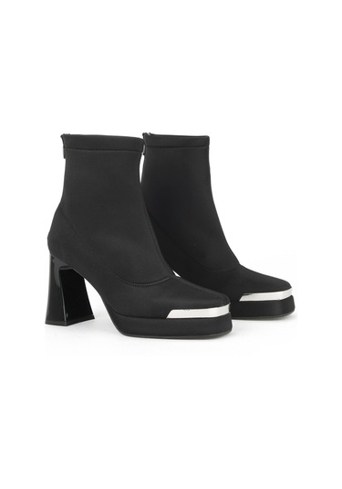 Ziya, Kadın Scuba Bot 1531050z26105158k Siyah 1531050z26105158k 000 Siyah