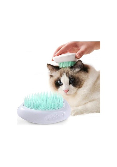 Tımar, Kedi Saç Sökücü Fırça, Kedi Masaj Fırçası Yeşil