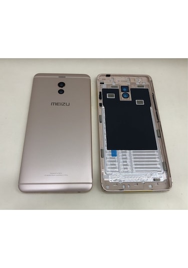 Meizu M6 Note M721h Kasa Arka Kapak Pil Kapağı - Mavi