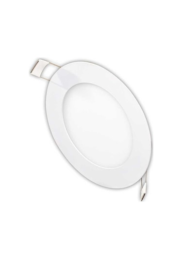 Kendal 18w 3000k Günışığı Işık Smd Yuvarlak Slim Led Panel Kdl403 Siyah