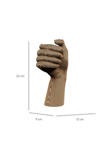 Cartonic 3d Puzzle - Hand Vase