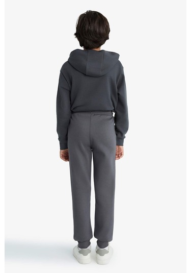 Defacto Erkek Çocuk Beli Lastikli Kalın Eşofman Altı W0773a625wnar126 Antrasit