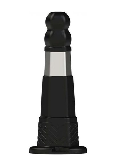 Siyah Otopark Düzenleyeci Altıgen Delinatör Siyah Renk 14060 Zeplin