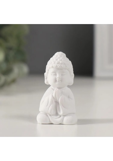 Simalend Çiçekli Buda Heykelciği 398878862