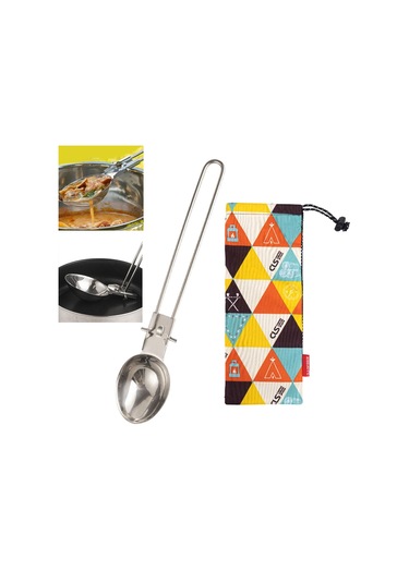 Suntek Paslanmaz Çelik Turner Piknik Sofra Profesyonel Kamp Gümüş